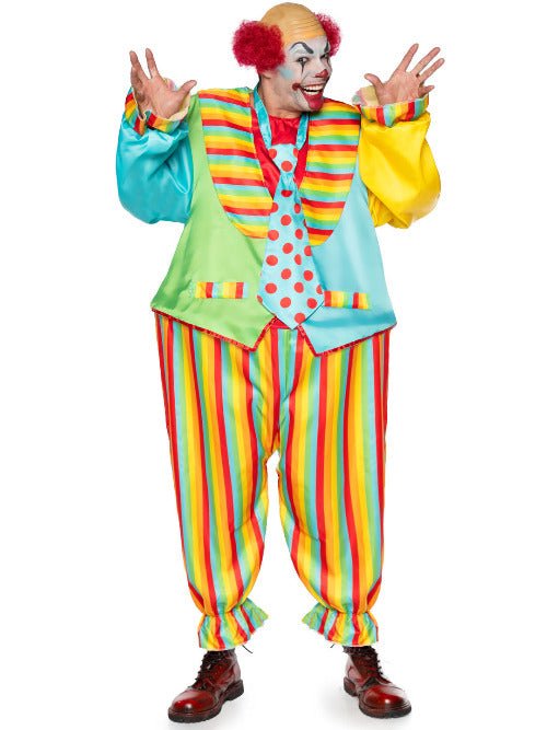 Men's Circus Clown Costume Set