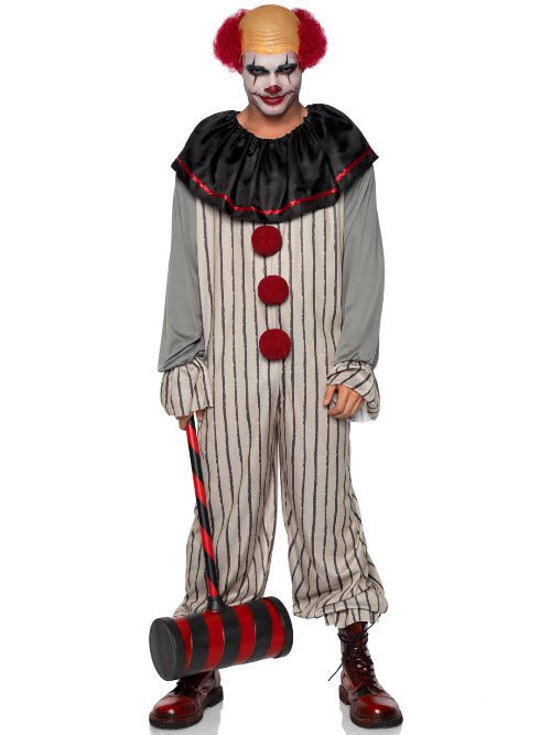 Men's Creepy Clown Costume