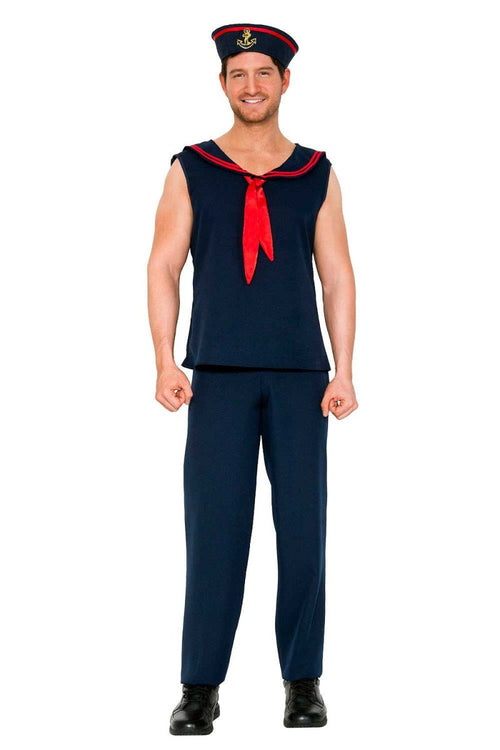 Mens Sailor Sleeveless Costume