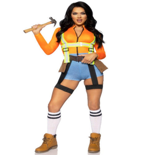Nailed It Construction Worker Womens Costume
