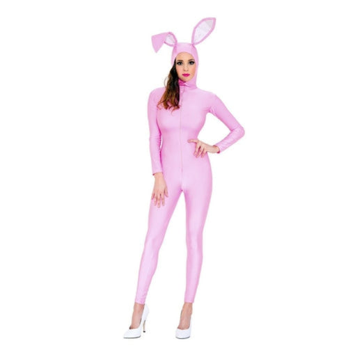 Playfully Pink Bunny Costume