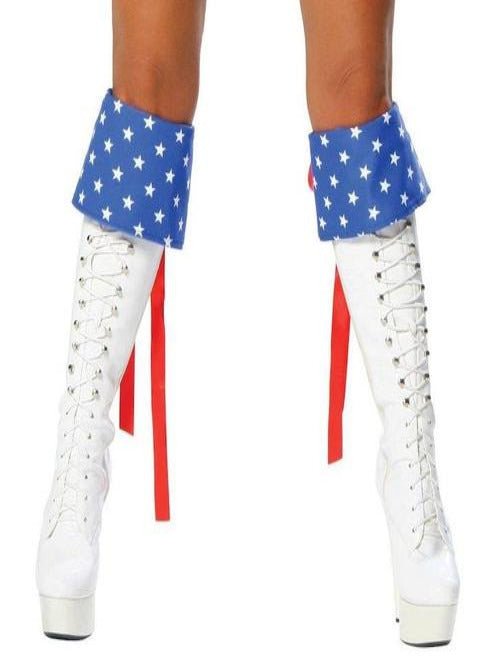 Red White and Blue Boot Covers