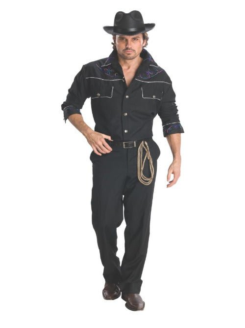 Rubie's Costume Heroes And Hombres Adult Cowboy Shirt And Hat