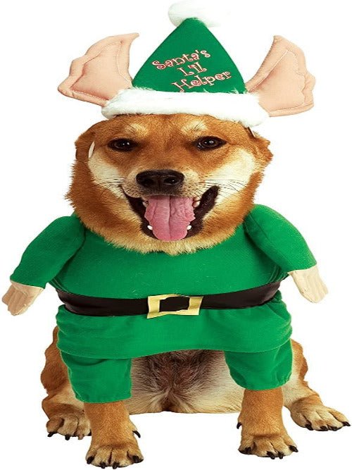 Rubie's Costume Santa's Little Helper Elf Pet Costume