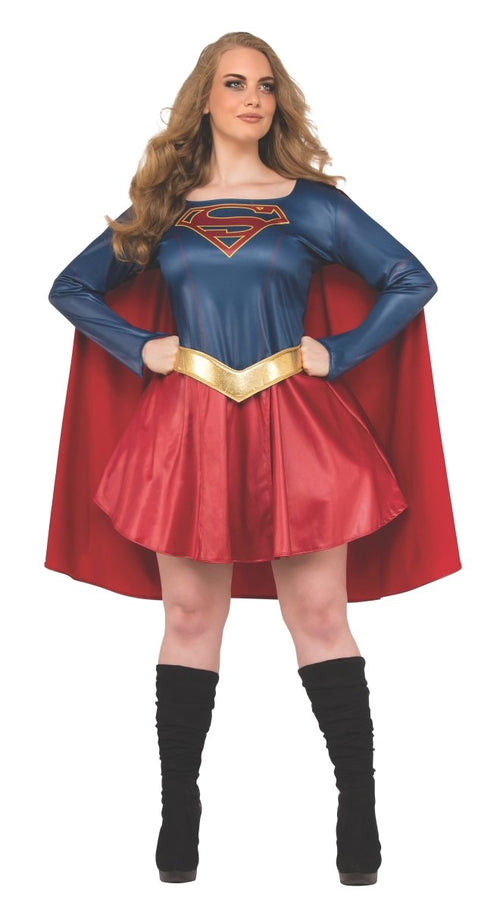 Rubie's Plus Size Adult Supergirl TV Curvy Costume