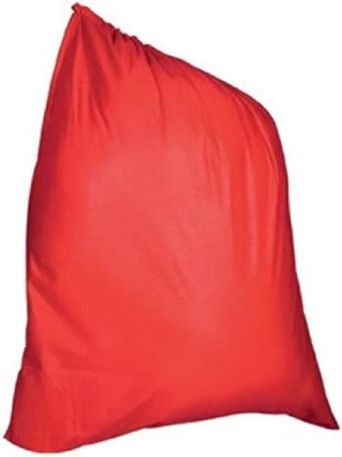 Rubie's unisex adult 30" 36" 30 x 36 Fur Santa Bag Costume, Red, One Size US