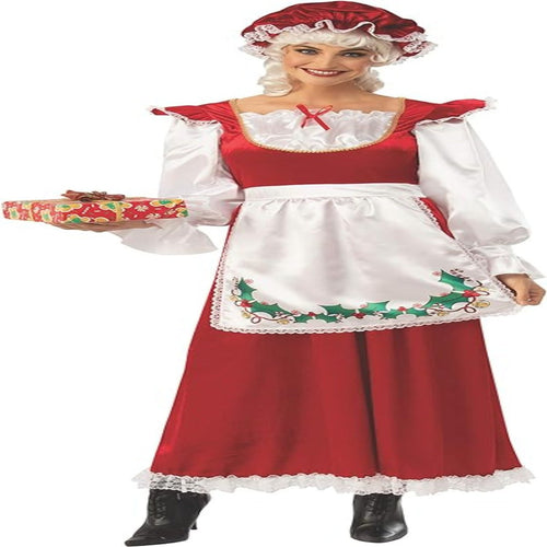 Rubie's womens Ms. Santa Claus Costume Dress and Hat