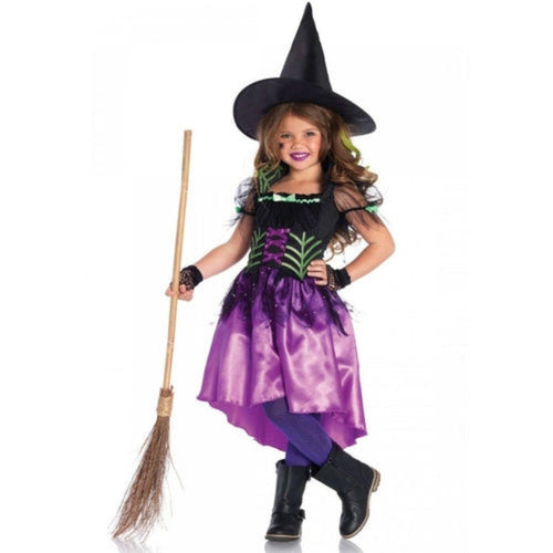 Spiderweb Witch Children Costume