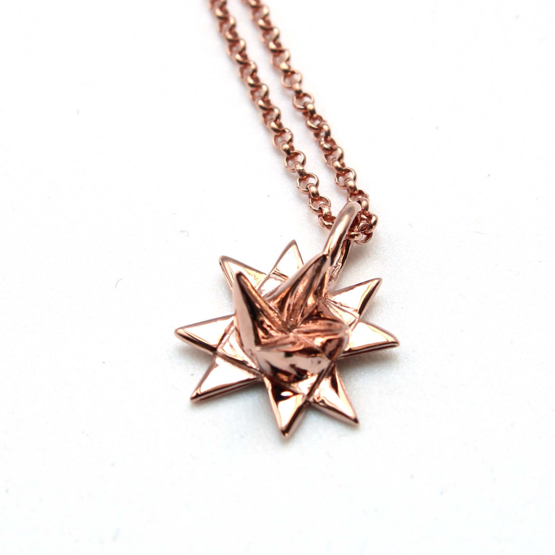 Fröbelstern Pendant - German Christmas Star Jewelry