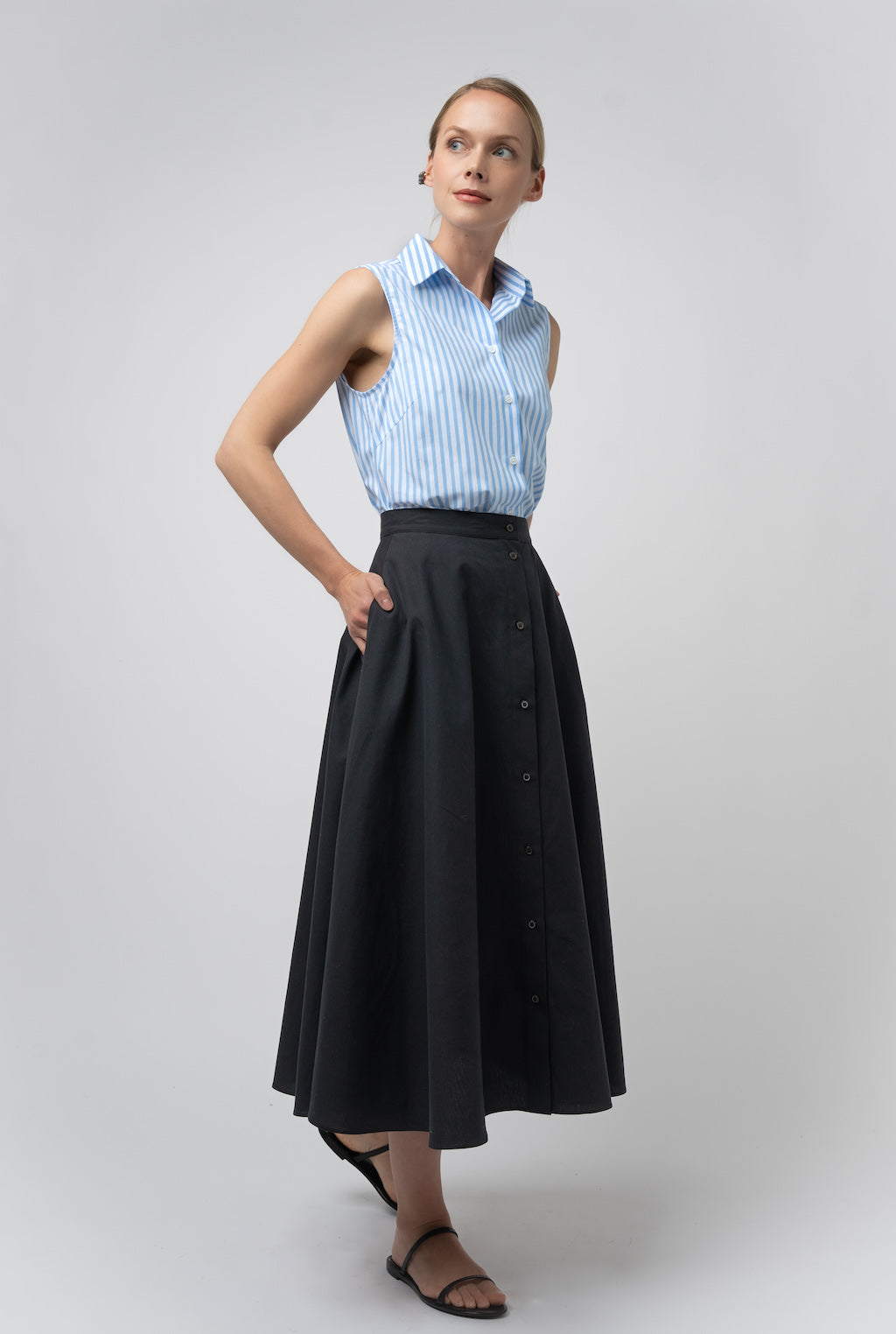 Midi Circle Skirt | The Feminine Skirt – Grammar