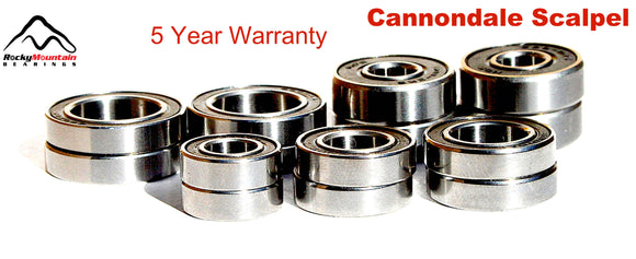 cannondale scalpel pivot bearings