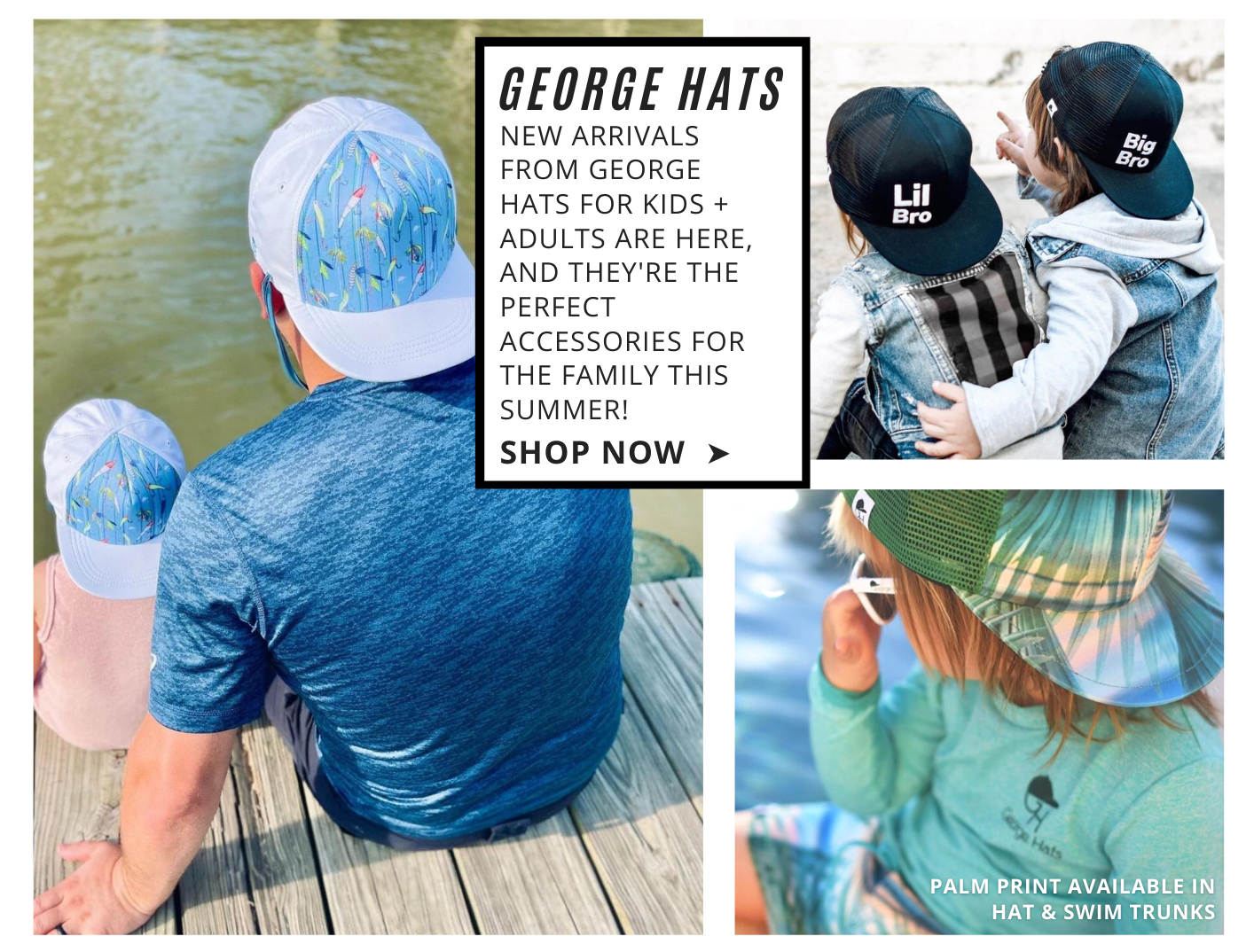 george hats new spring summer