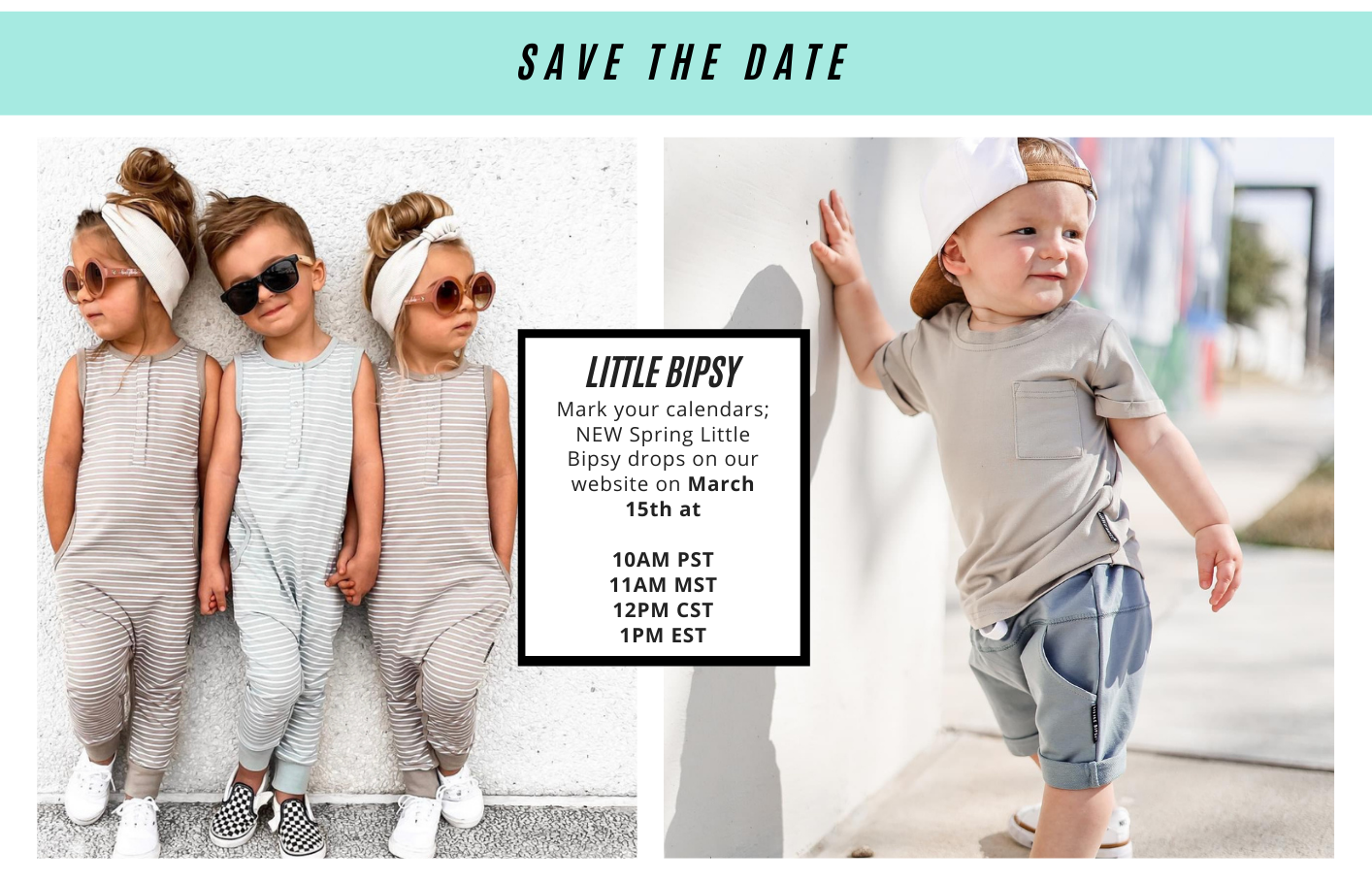 little bipsy save the date