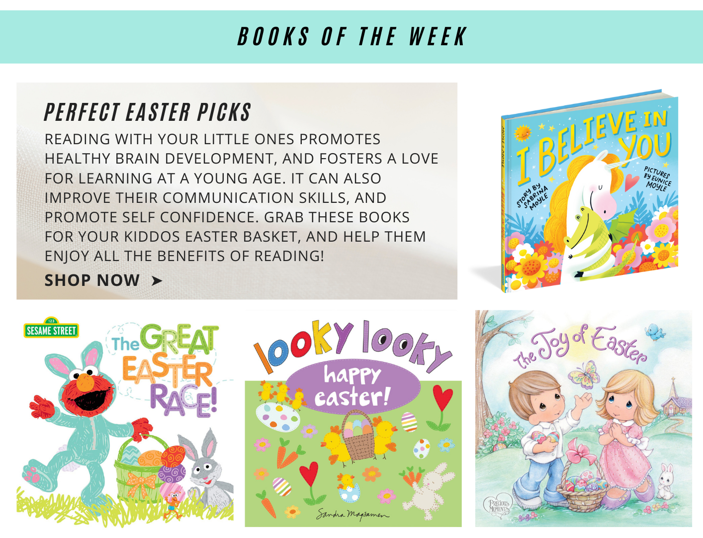 book features of the week