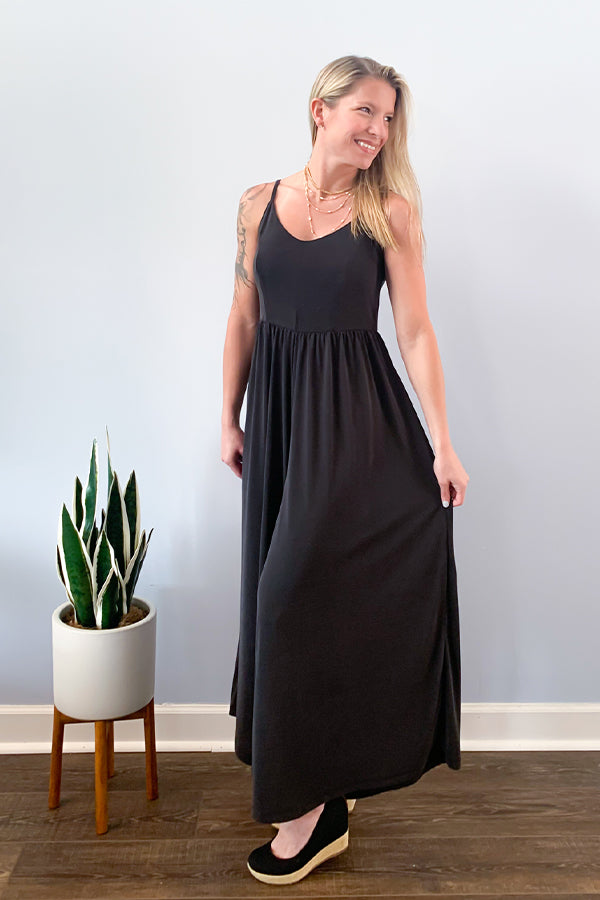 black wide leg jumpsuit outfit