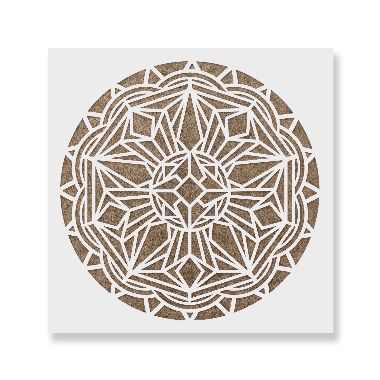 Dahlia Mandala Stencils - Stencil Revolution