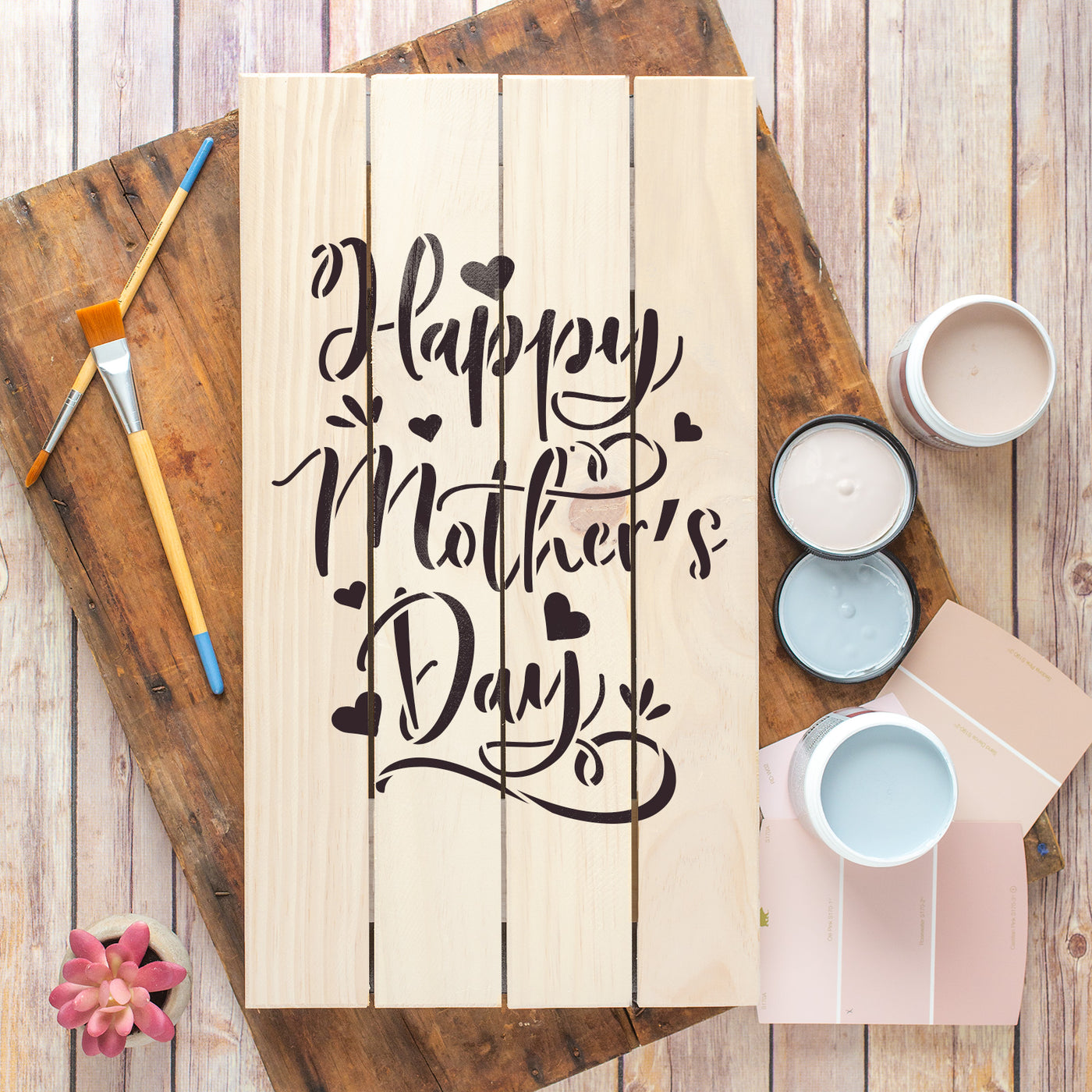 Printable Mother S Day Stencil