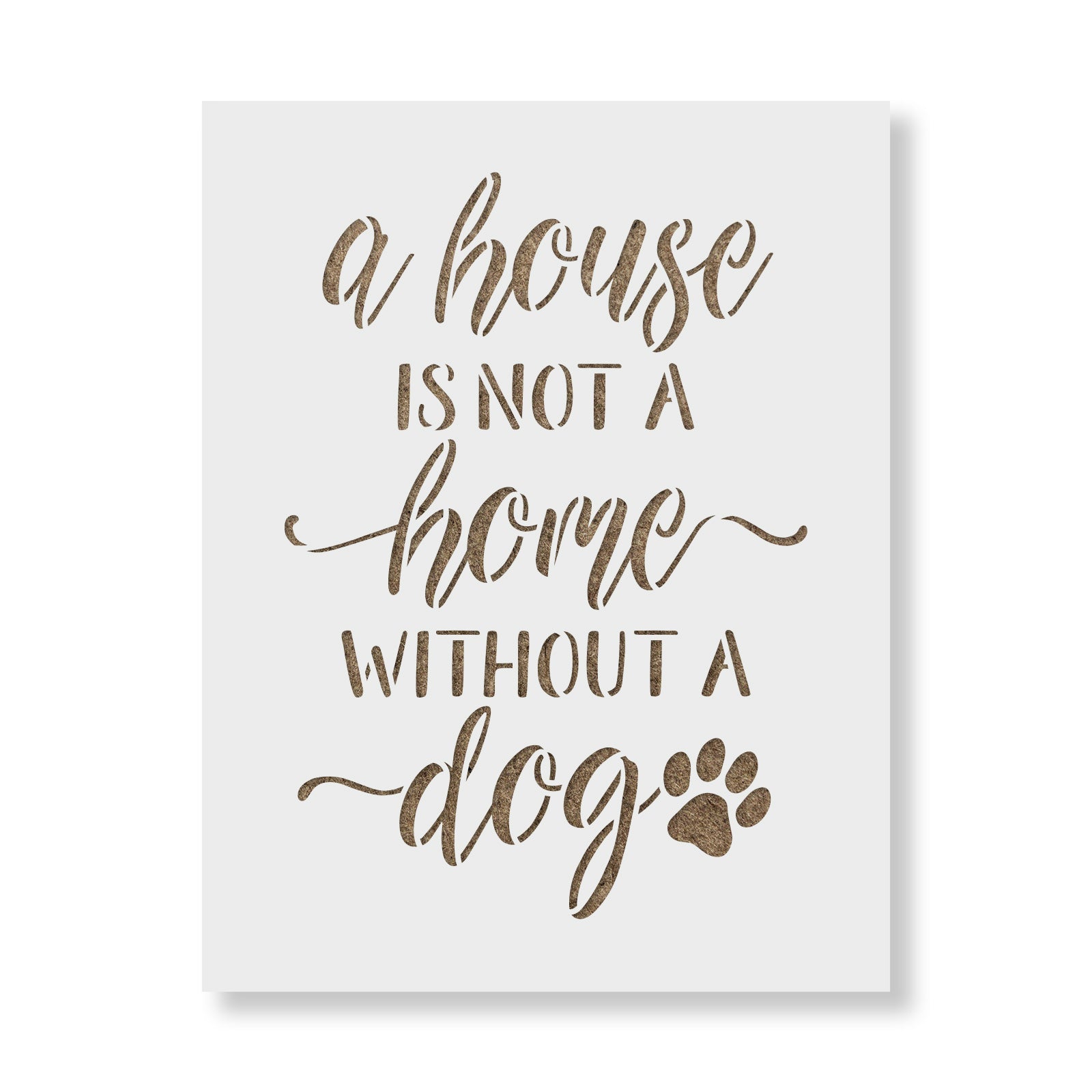 dog house stencil