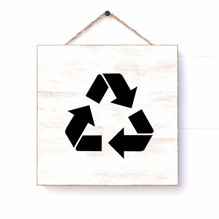 Recycle Stencil Reusable Usa Made Stencils Of A Recycle Symbol