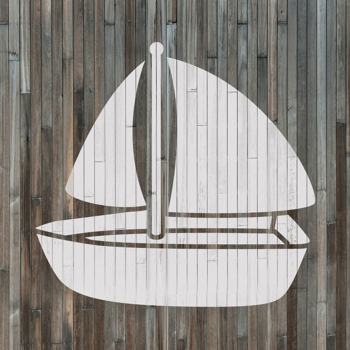 sailboat wallpaper stencils