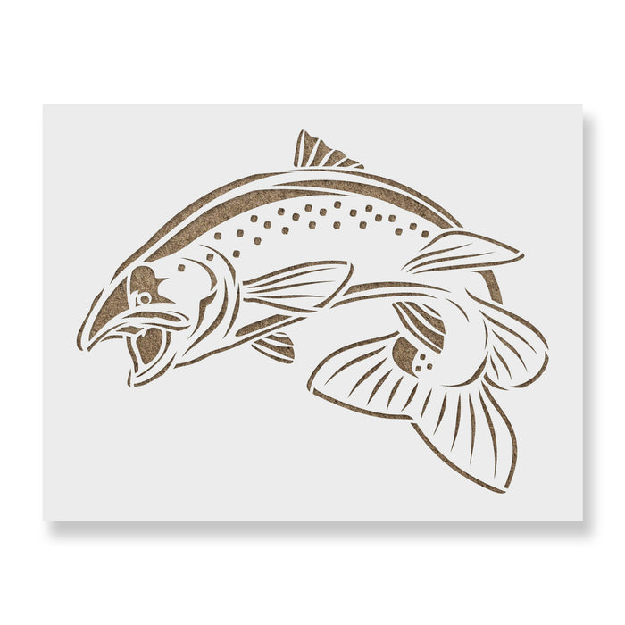 fish stencil