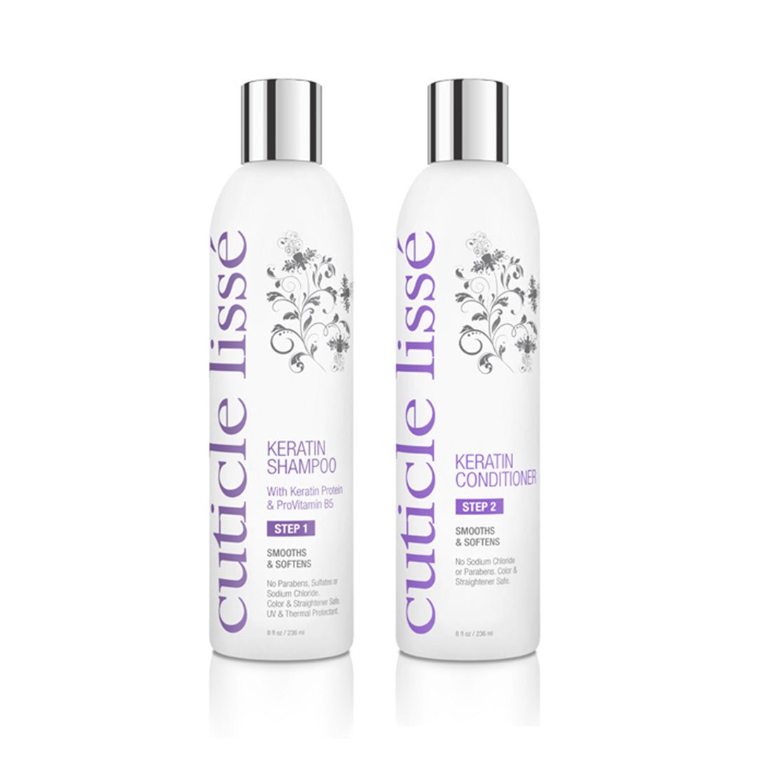 Keratin Shampoo & Conditioner | For Curly and Tightly Waved Hair