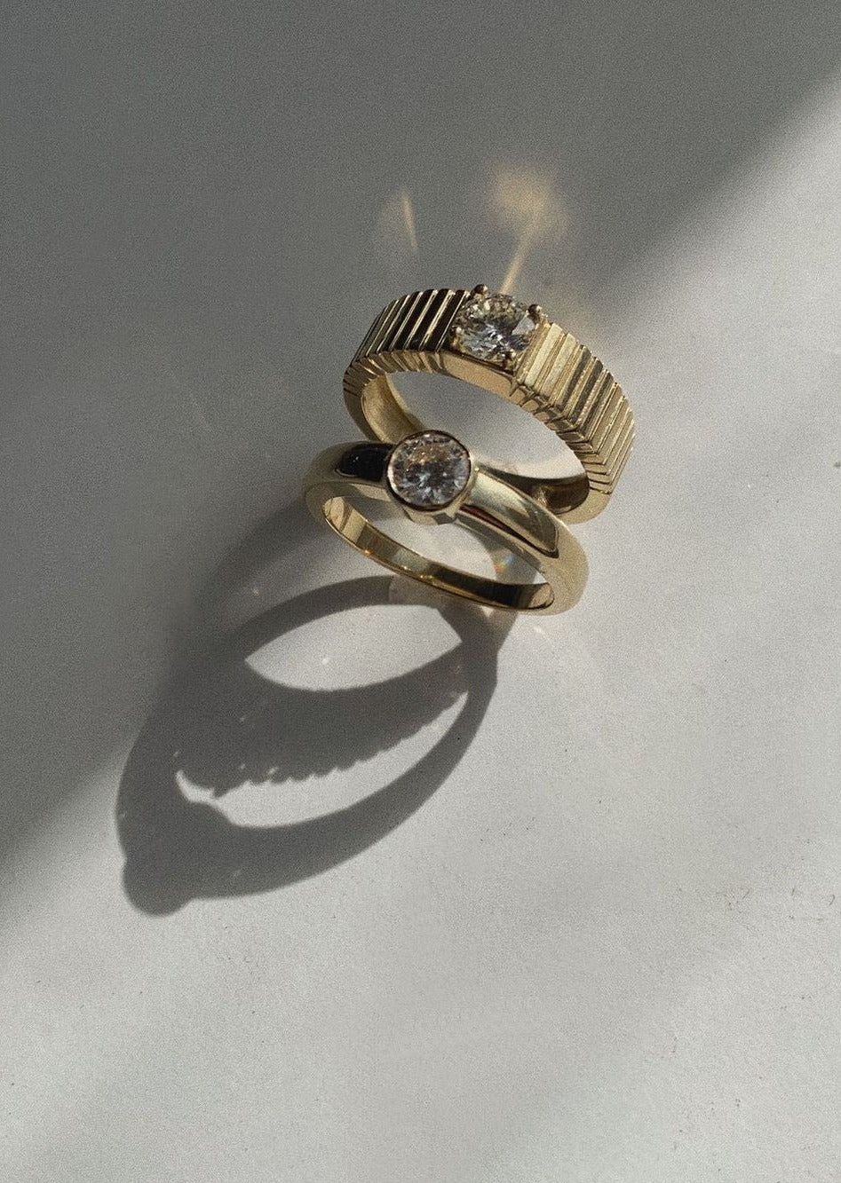 Fleur Round Diamond Ring II