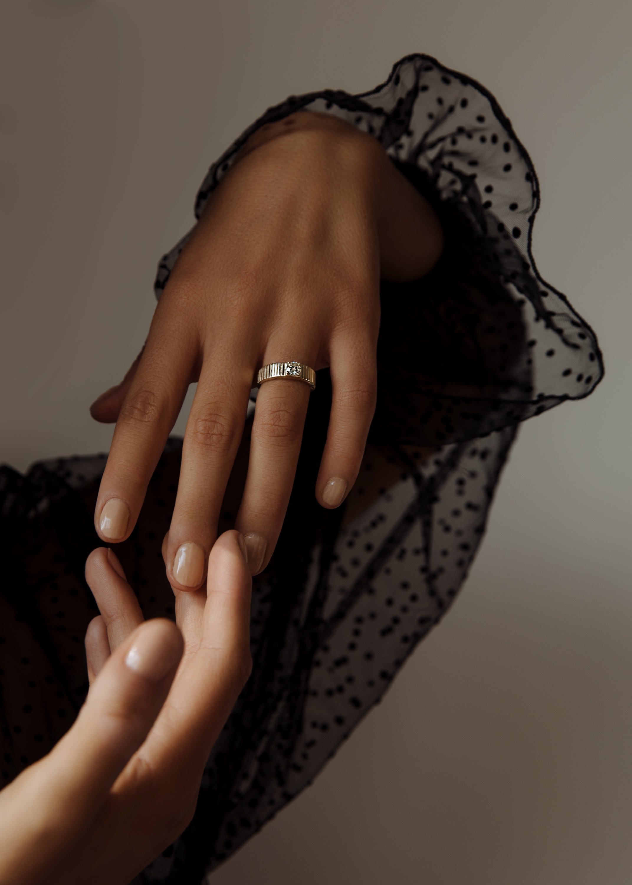 ARCHIVE Solis Ribbed Ring II