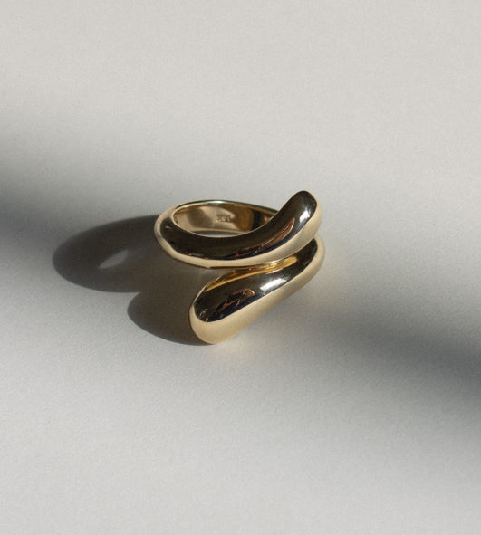 Phoenix Wrap Ring in Vintage Gold curated on LTK