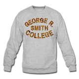 George R. Smith College Rep U Heritage Crewneck Sweatshirt - heather gray