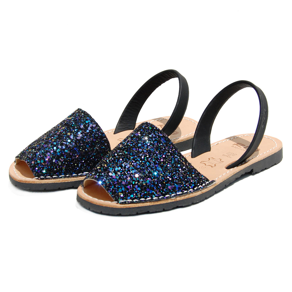 Avarcas Glitter Menorcan Sandals Joan in Opal - Buy Online now! – RIA ...