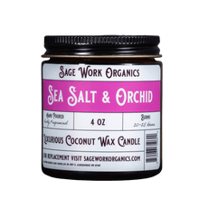 Seasalt and Orchid Candle