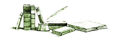 pen and books