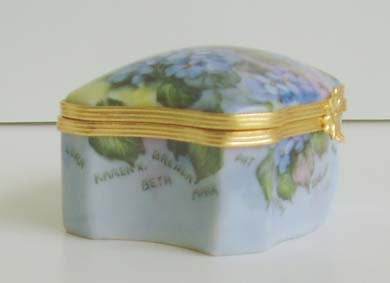 Hand painted Limoges Boxes Custom