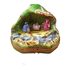 Nativity Limoges Porcelain Boxes