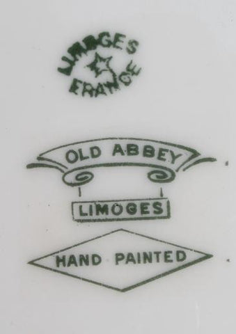 Old Abbey Limoges China Markings