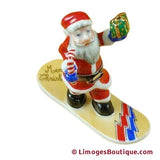 Santa Claus Limoges Figurines Boxes