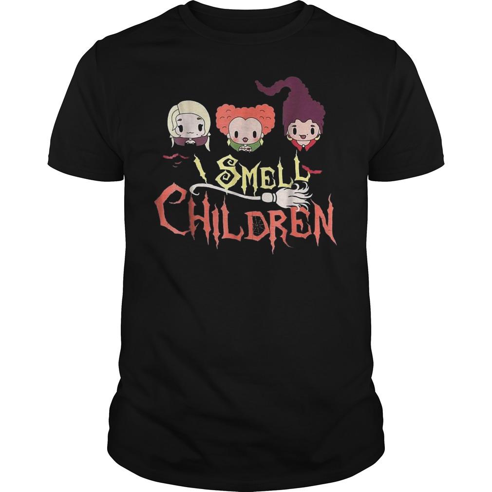 I Smell Children Hocus Pocus Witch Halloween Shirt