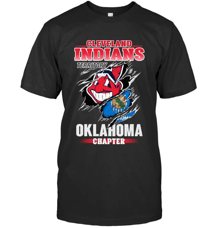 Cleveland Indians Territory Oklahoma Chapter T-shirt, , 