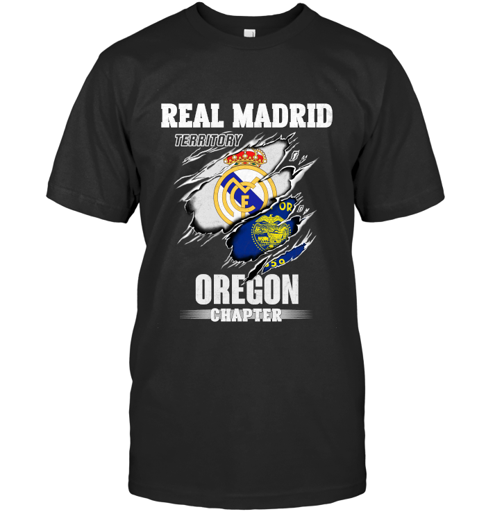 Real Madrid Territory Oregon Chapter T-shirt, , 