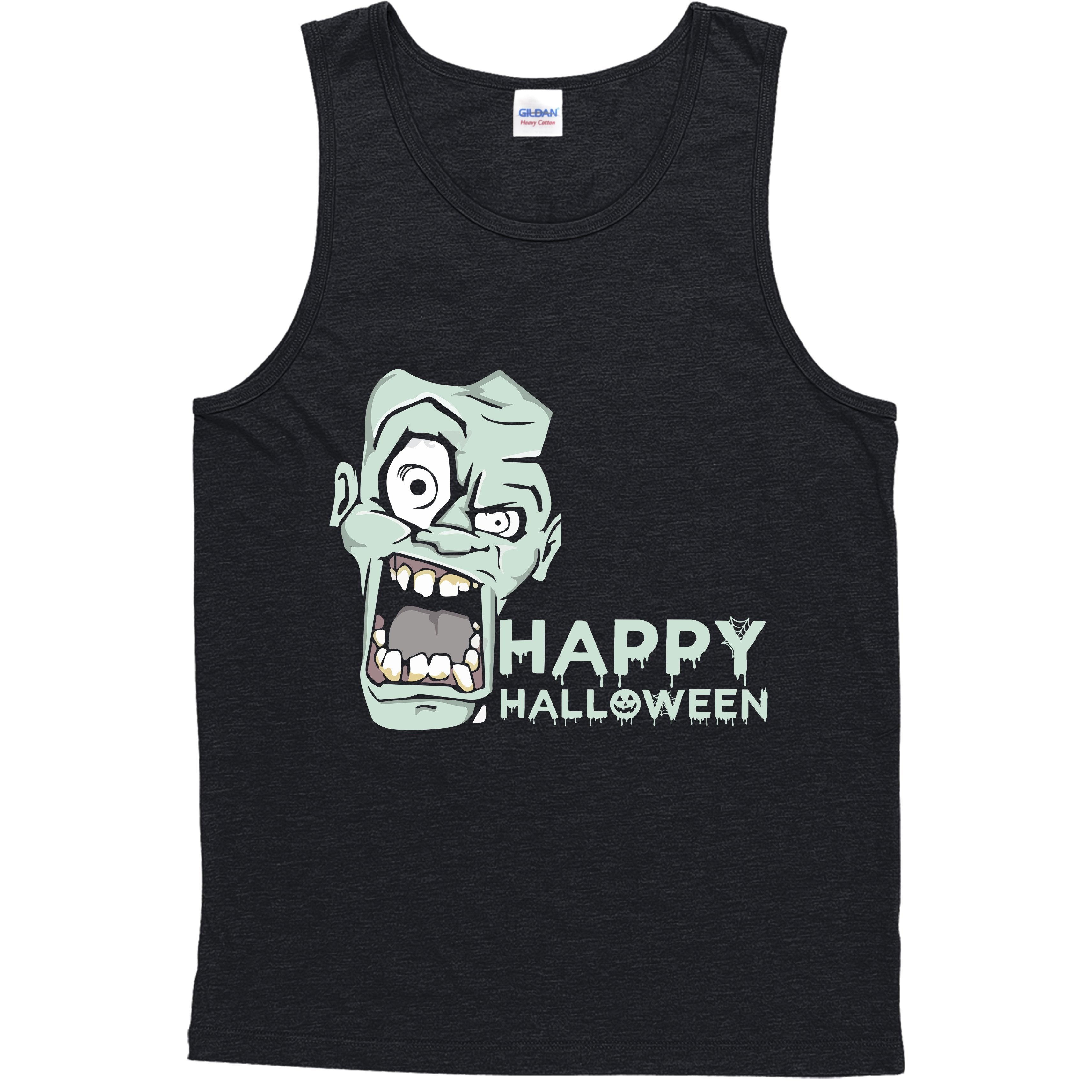 Happy Halloween Vest, Spooky Halloween Zombie Night Spoof T Shirt