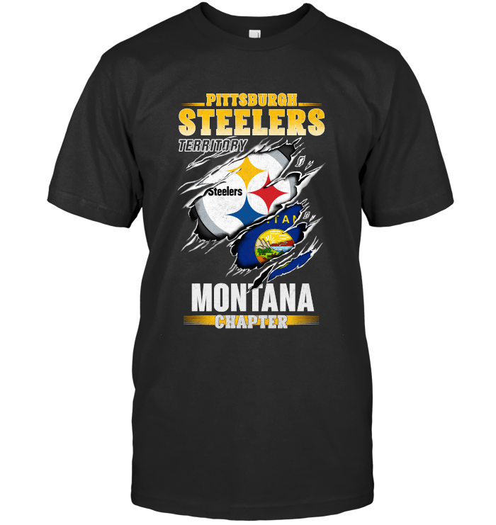 Pittsburgh Steelers Territory Montana Chapter T-shirt, , 