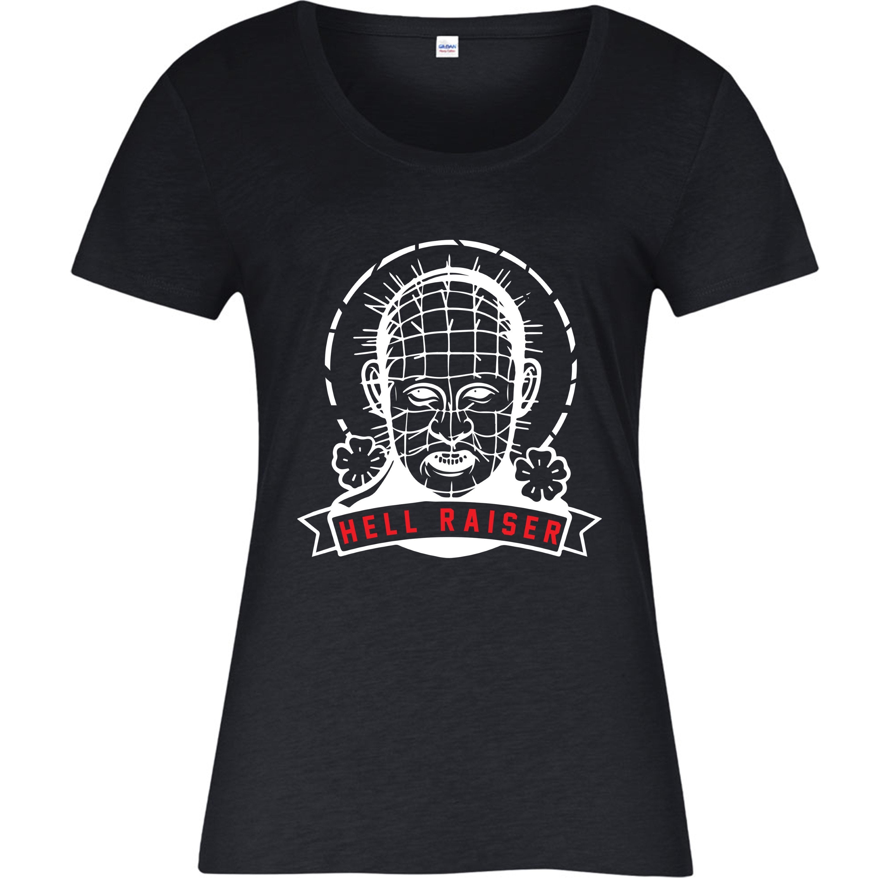 Hell Raiser T-shirt, Spooky Halloween Horror Pinhead Inspired Top