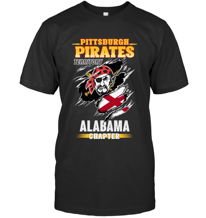 Pittsburgh Pirates Territory Alabama Chapter T-shirt, , 