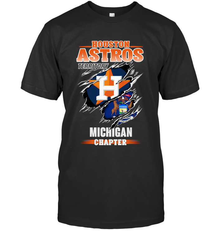 Houston Astros Territory Michigan Chapter T-shirt, , 