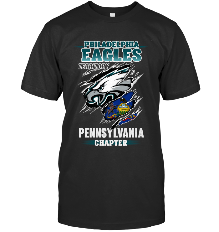 Philadelphia Eagles Territory Pennsylvania Chapter T-shirt, , 