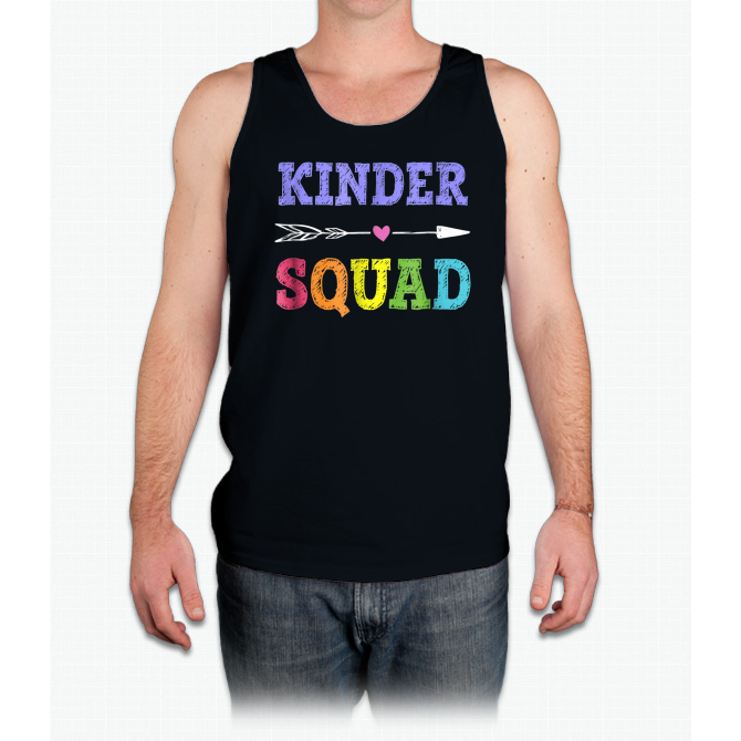 Kinder Squad T-shirt Kindergarten Tea Back To School S Tank Top