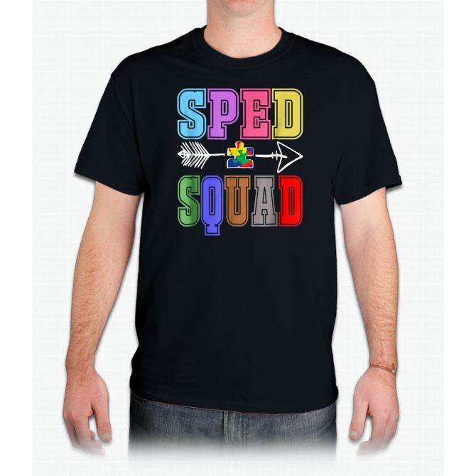 Sped Squad Autism Tea And Assistant Tshirt Custom Ultra 
