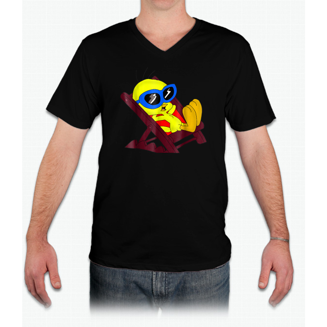 Funny Tweety-bird Cartoon T Shirt Gift S 