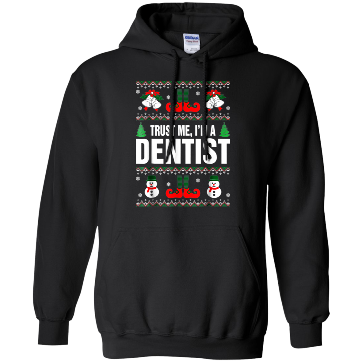 Dentist Funny Christmas Thanksgiving T Shirt G185 Pullover 8 Oz.